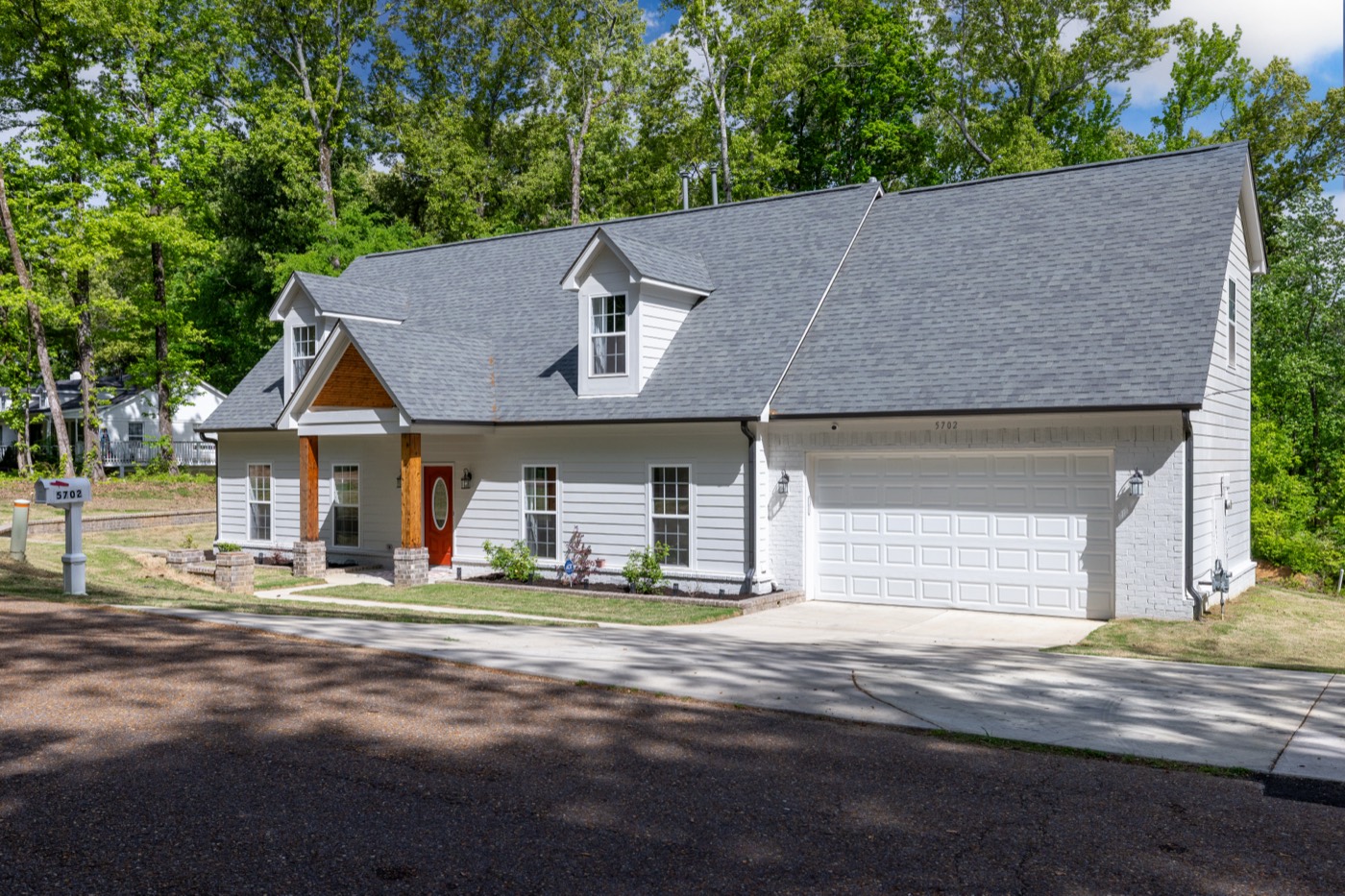 5702 E Spring Lake Rd: front, from the street